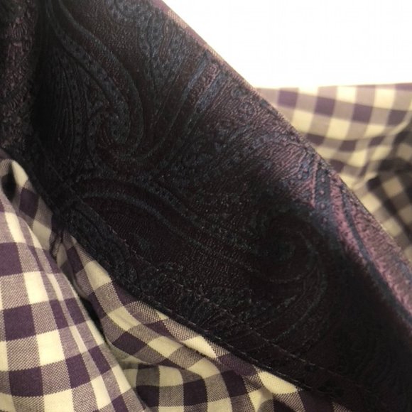 BRISTOL & BULL COTTON BUTTON UP SHIRT - Picture 6 of 9